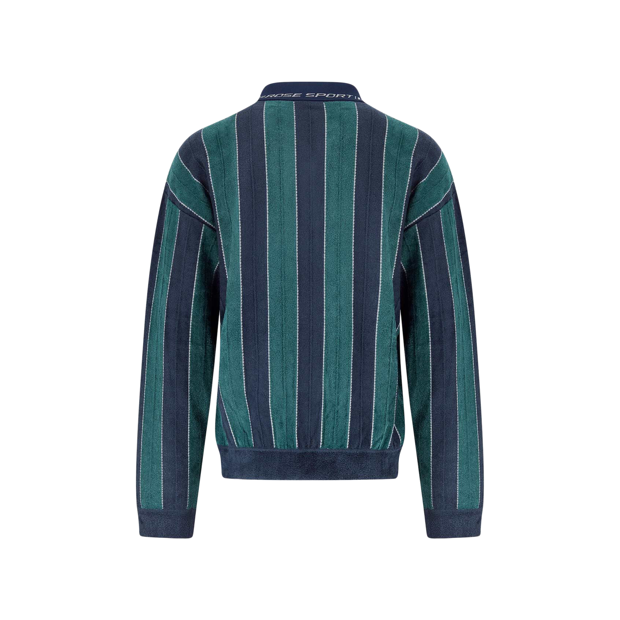 Martine Rose Sporty Logo Polo Green Navy