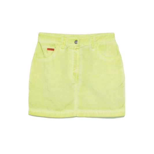 Martine Rose Women's Classic Bomber Skirt Green Lime