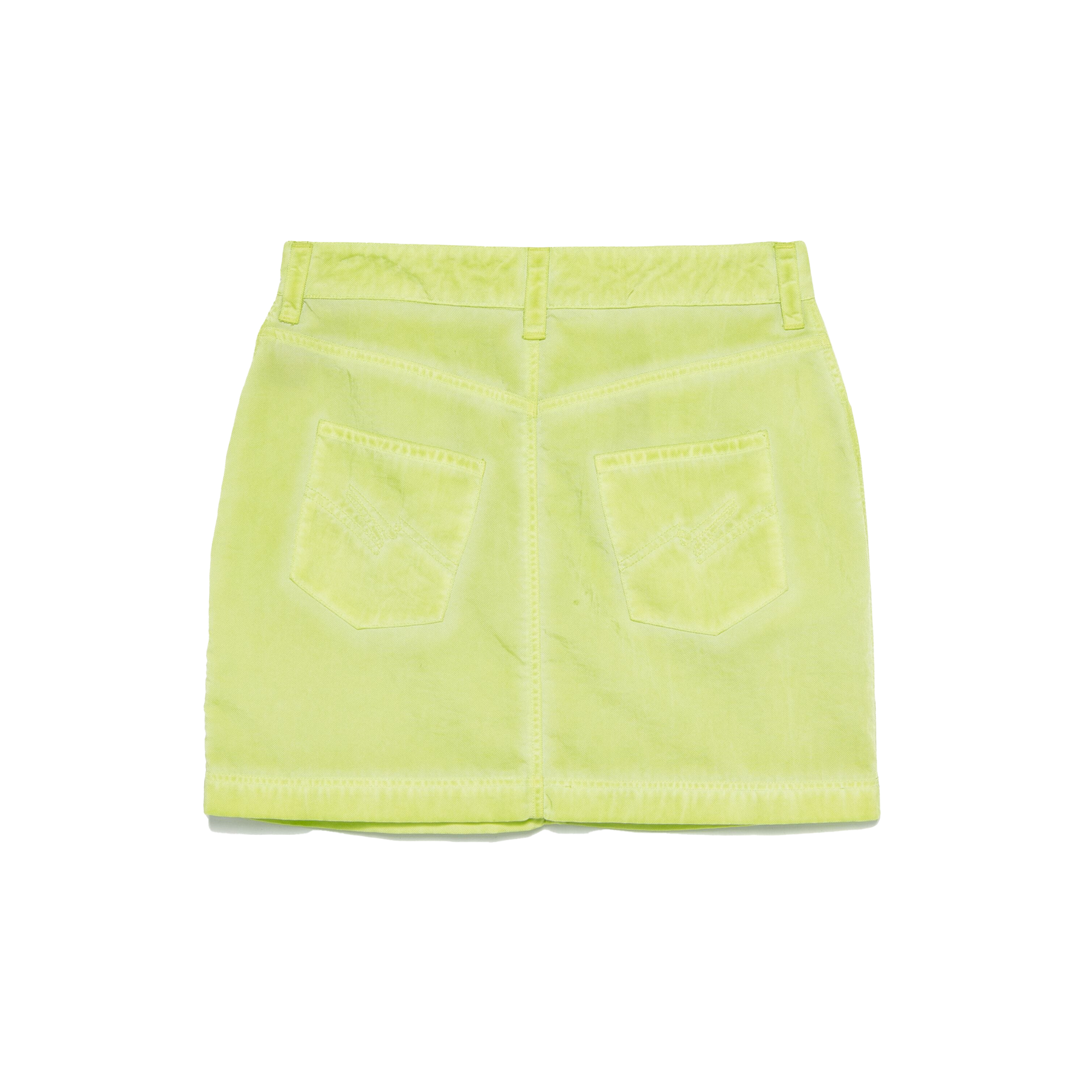 Martine Rose Women's Classic Bomber Skirt Green Lime
