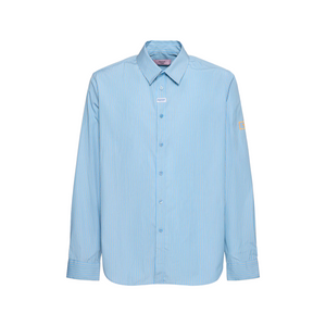 Martine Rose Classic Shirt Blue-White Stripe