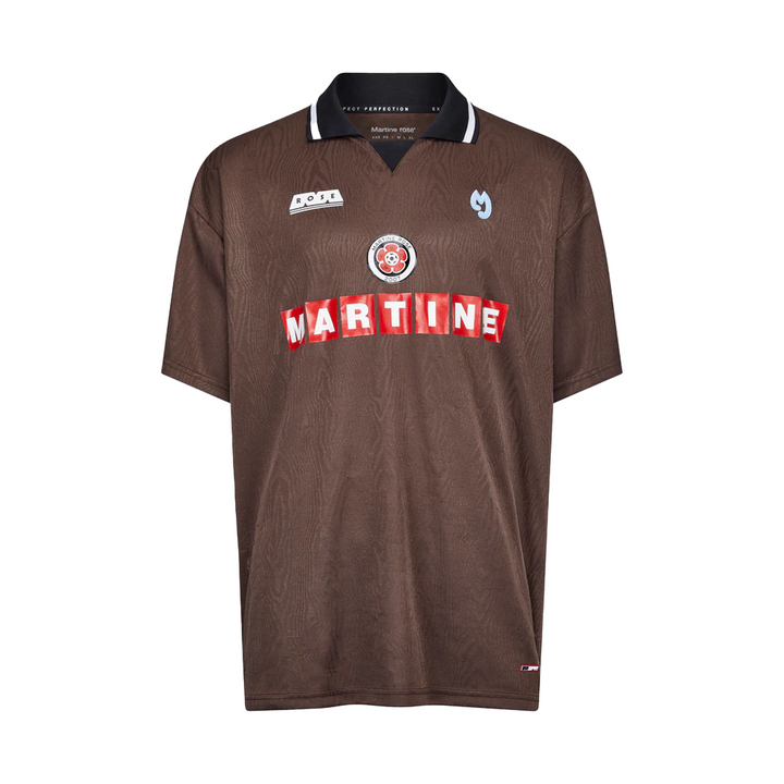 Martine Rose Football Top Brown