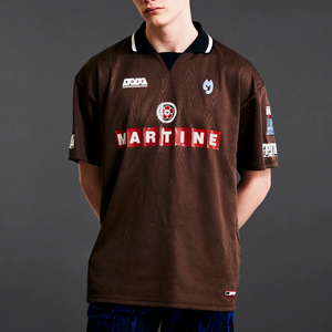 Martine Rose Football Top Brown