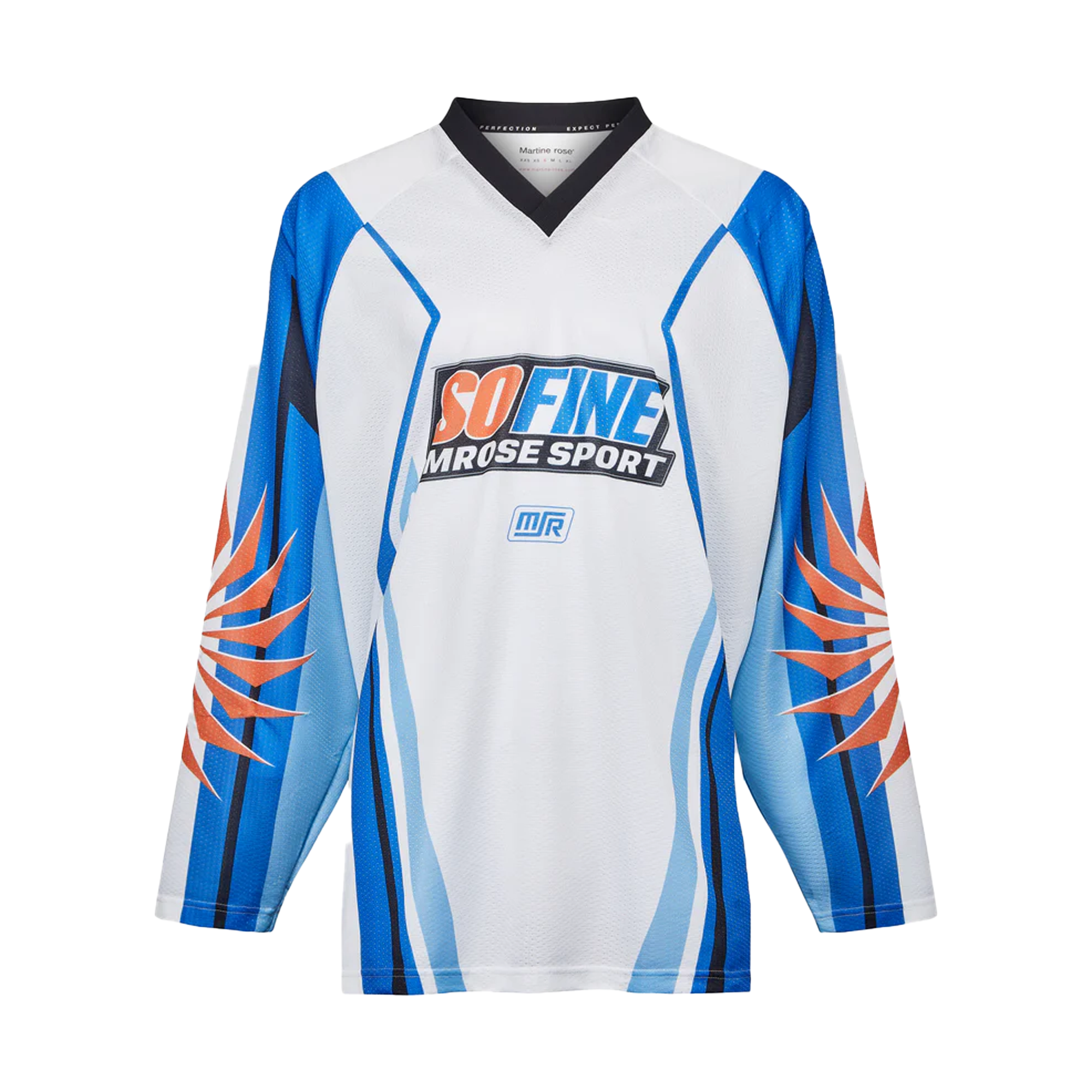 Martine Rose Motorcross Jersey White