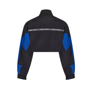 Martine Rose Cut Sports Jacket Blue-Black