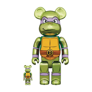 Medicom Toy Be@rbrick Donatello Chrome 1000% – Laced Medicom Toy Be@rbrick Donatello Chrome 1000% – Laced