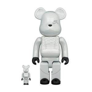 Medicom Toy Be@rbrick Nike SB White 400%