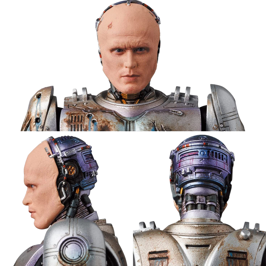Medicom Toy Mafex 192 Robocop Murphy Head Damage Version