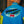 Members Of The Rage Oversized Varsity 1 Turquoise/Acid Lime