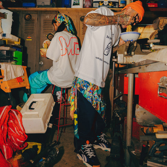 Members Of The Rage Bandana Tee Optic White