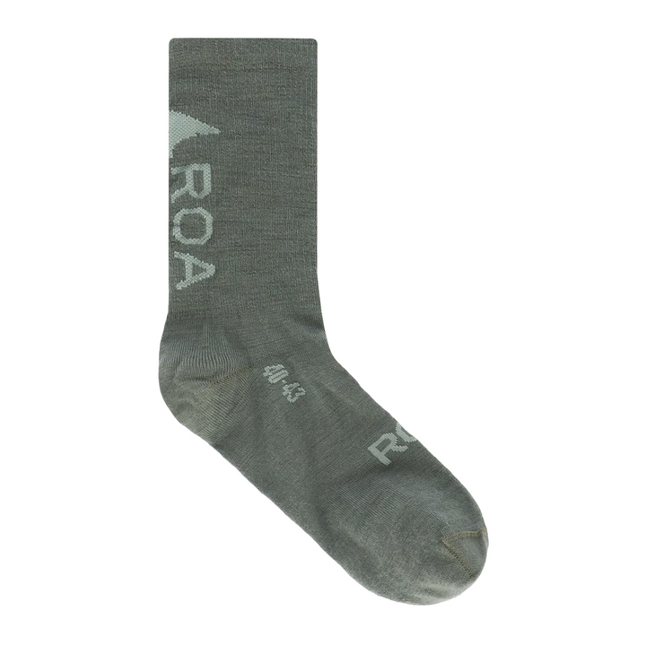 ROA Merino Socks Sage Green RBMW080YA05