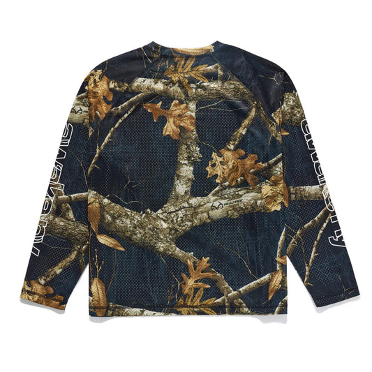 Awake NY Mesh Long-Sleeve Top Shadow