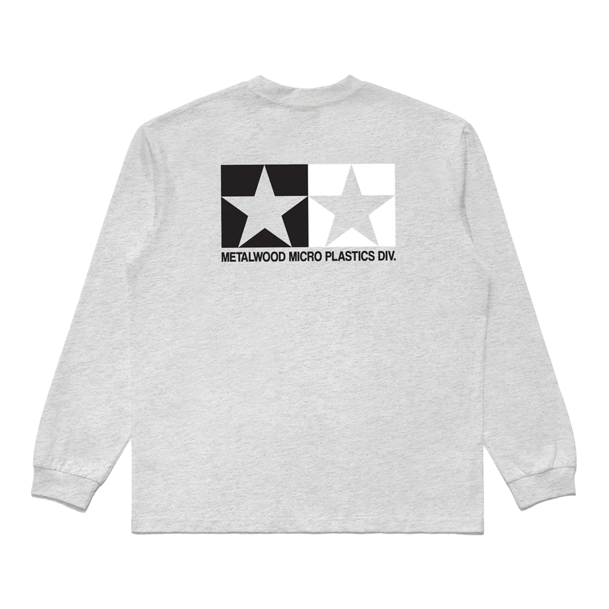 Metalwood Microplastics Longsleeve T-Shirt Heather Grey