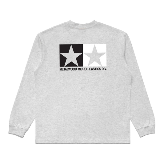 Metalwood Microplastics Longsleeve T-Shirt Heather Grey