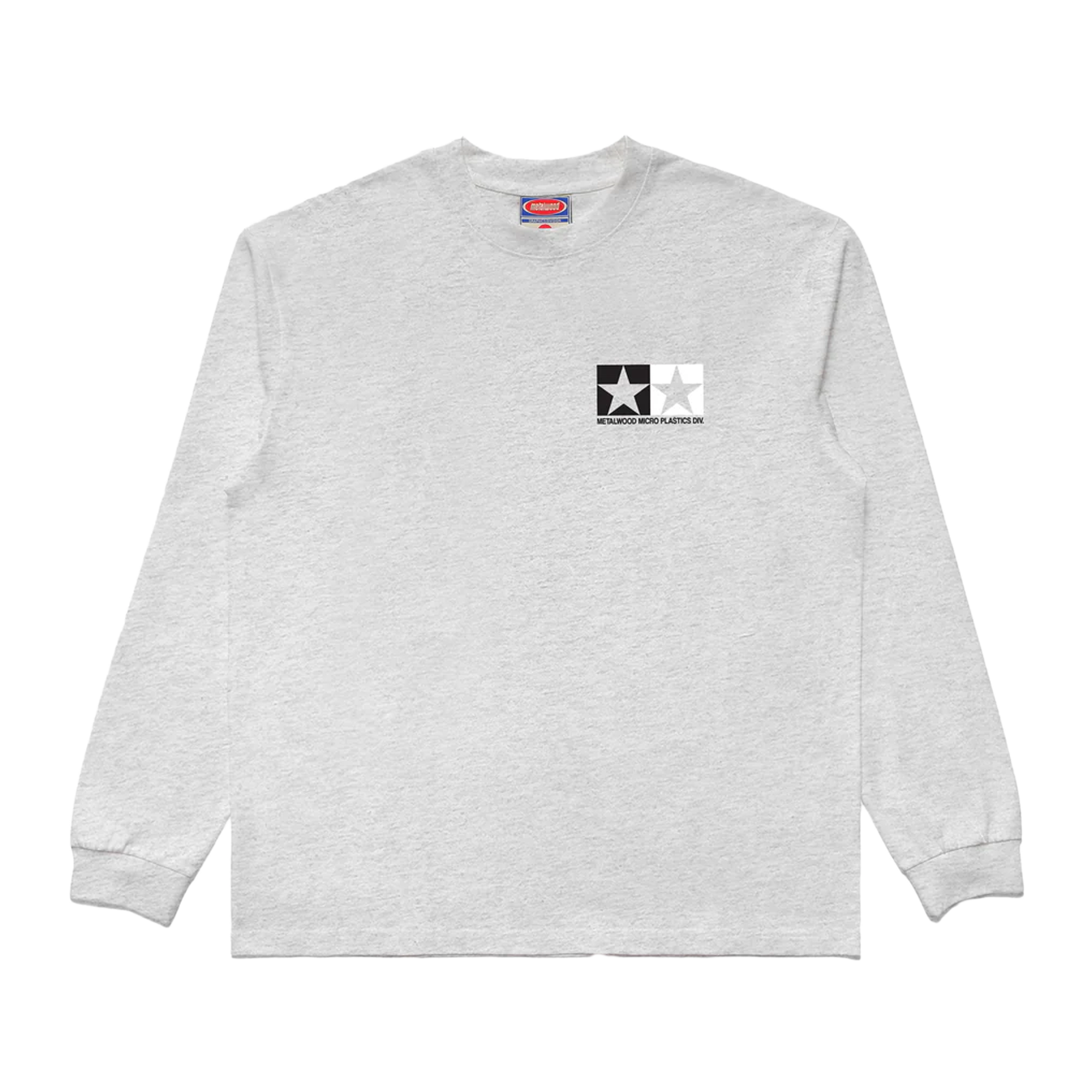 Metalwood Microplastics Longsleeve T-Shirt Heather Grey
