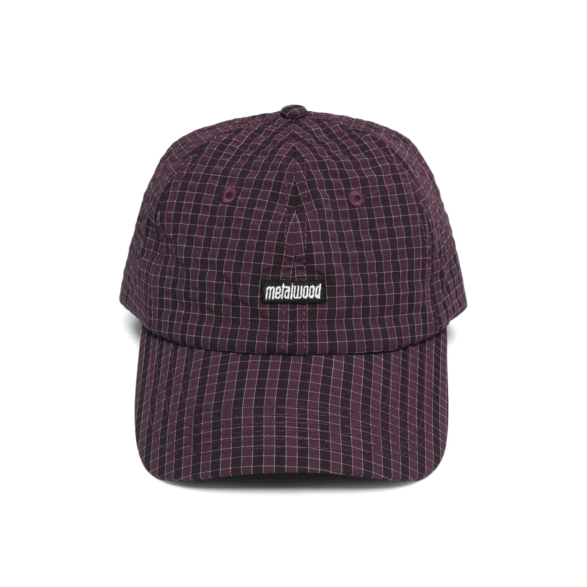 Metalwood Mini Metal Logo Dad Hat Plum