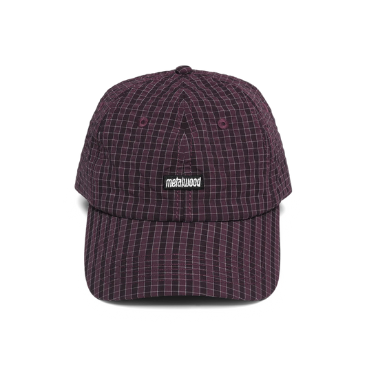 Metalwood Mini Metal Logo Dad Hat Plum