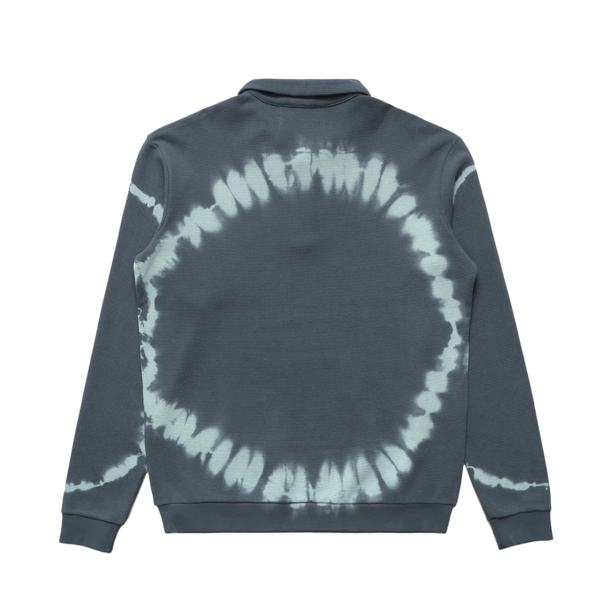 Metalwood Mini Metal Logo Longsleeve Thermal Polo Marine