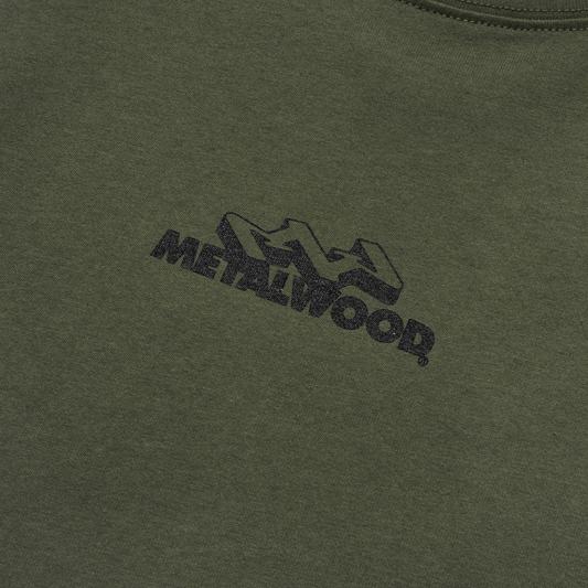 Metalwood Mountaineer Raglan T-Shirt Earth/Slime