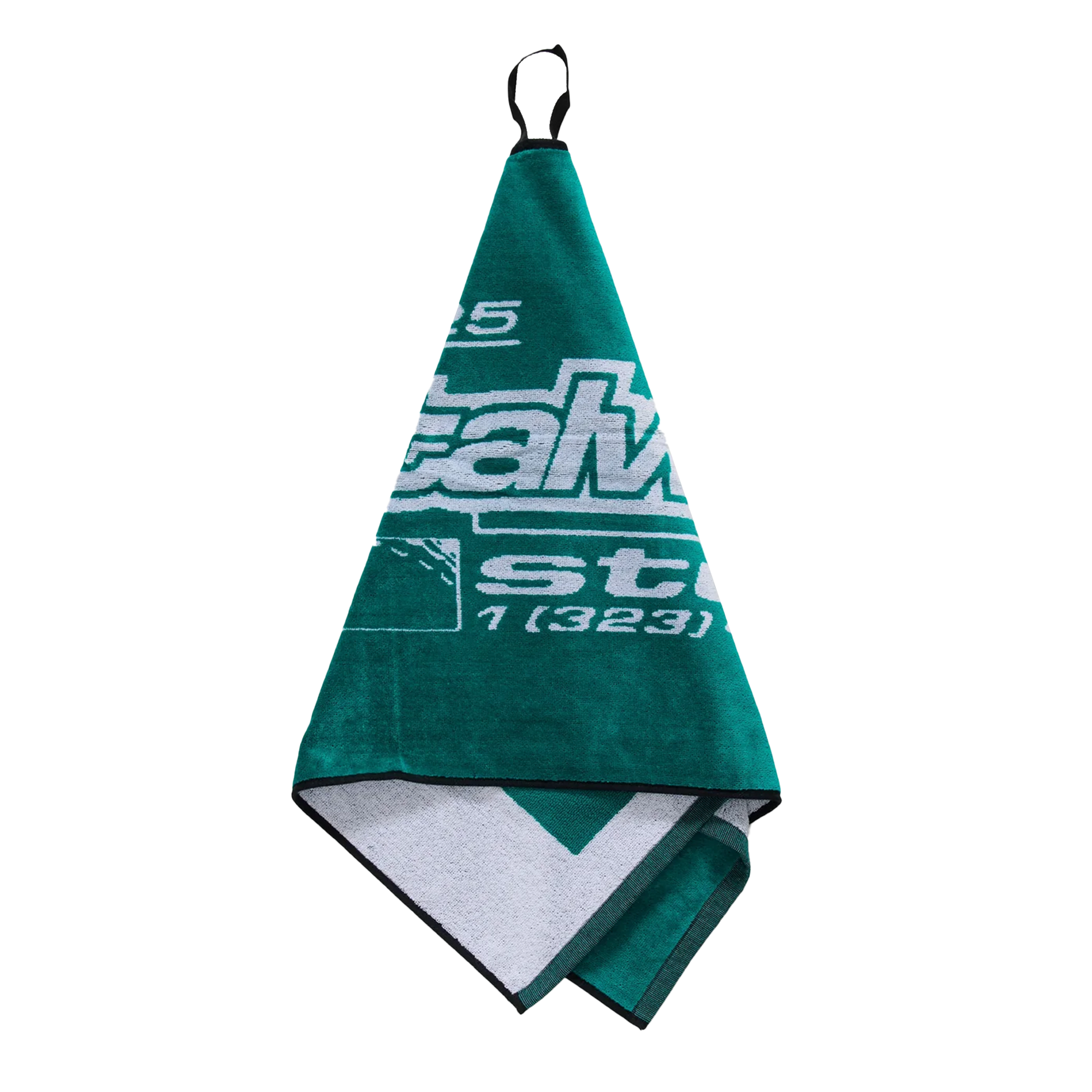 Metalwood La Brea Shop Caddie Towel Green
