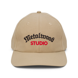 Metalwood Medieval 6-Panel Strapback Hat Tan