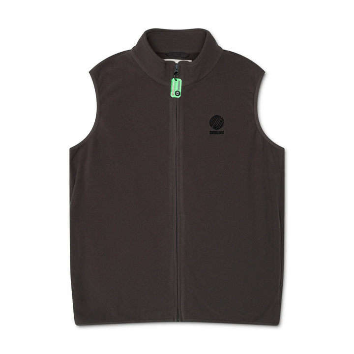 Metalwood Micro Fleece Vest Steel