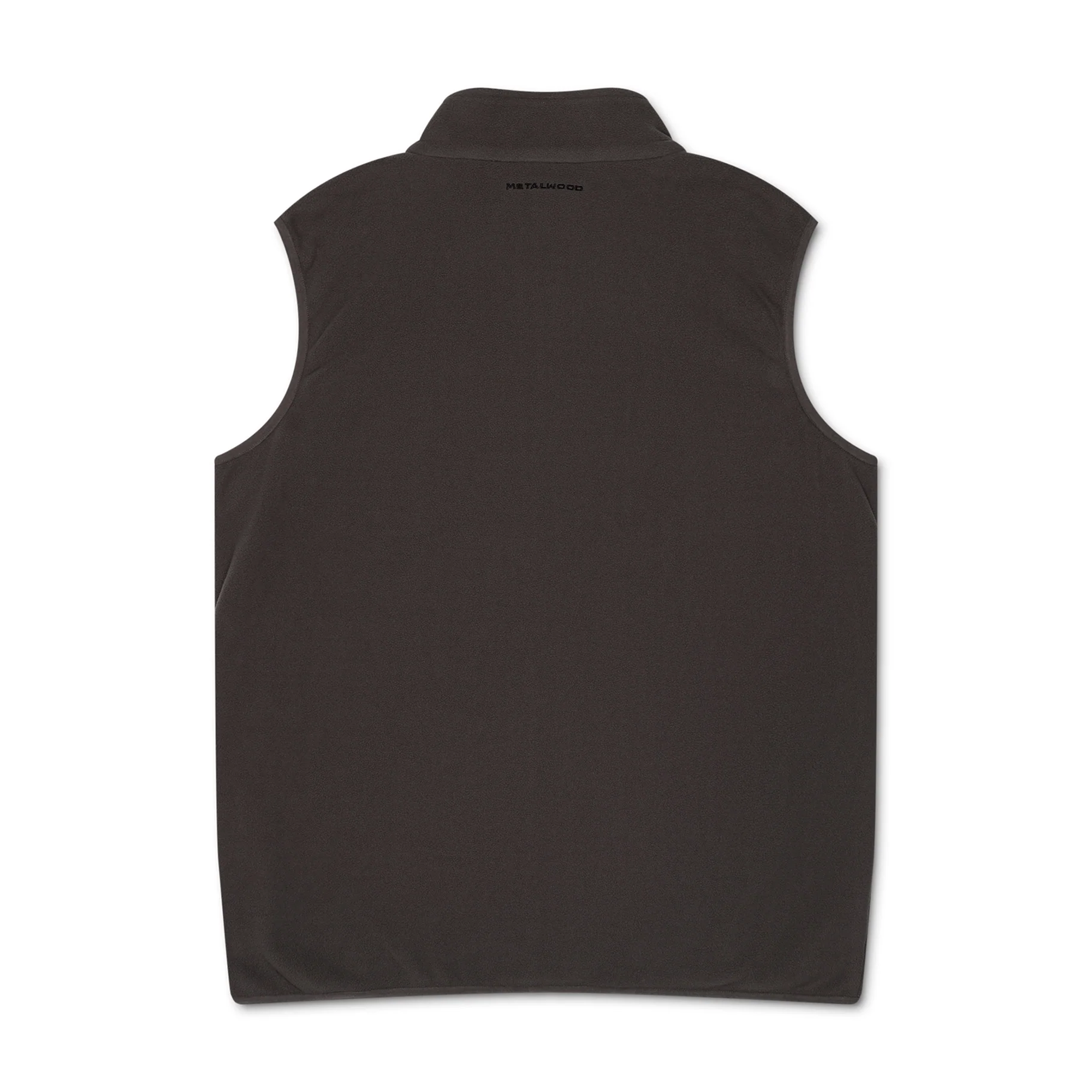Metalwood Micro Fleece Vest Steel