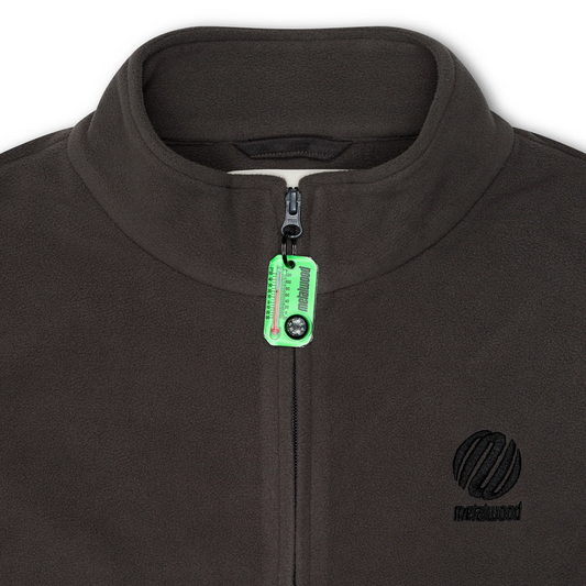 Metalwood Micro Fleece Vest Steel