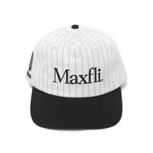 Metalwood X Maxfli Pinstripe 5-Panel Snapback White