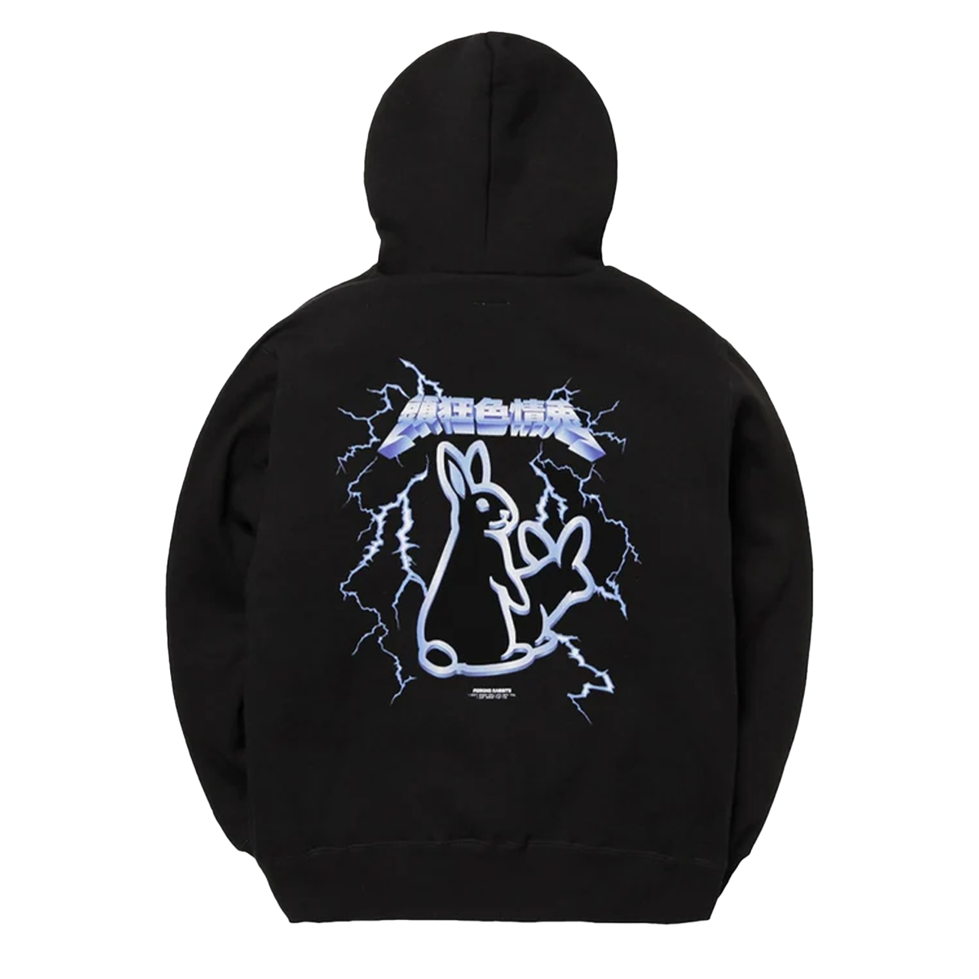 Fxxing Rabbits Metaric Logo Hoodie Black FRC2539