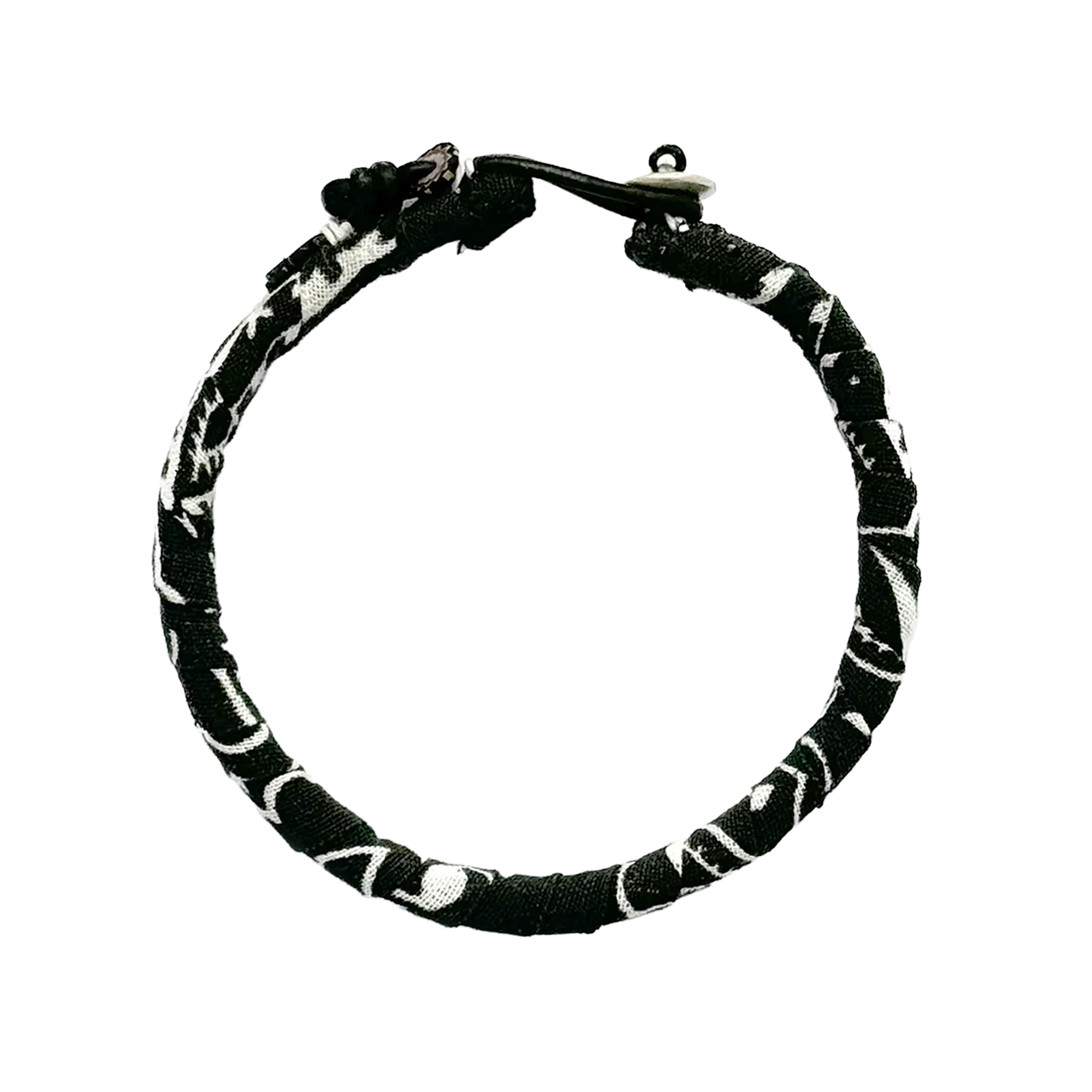Mikia Bandana Bracelet Black