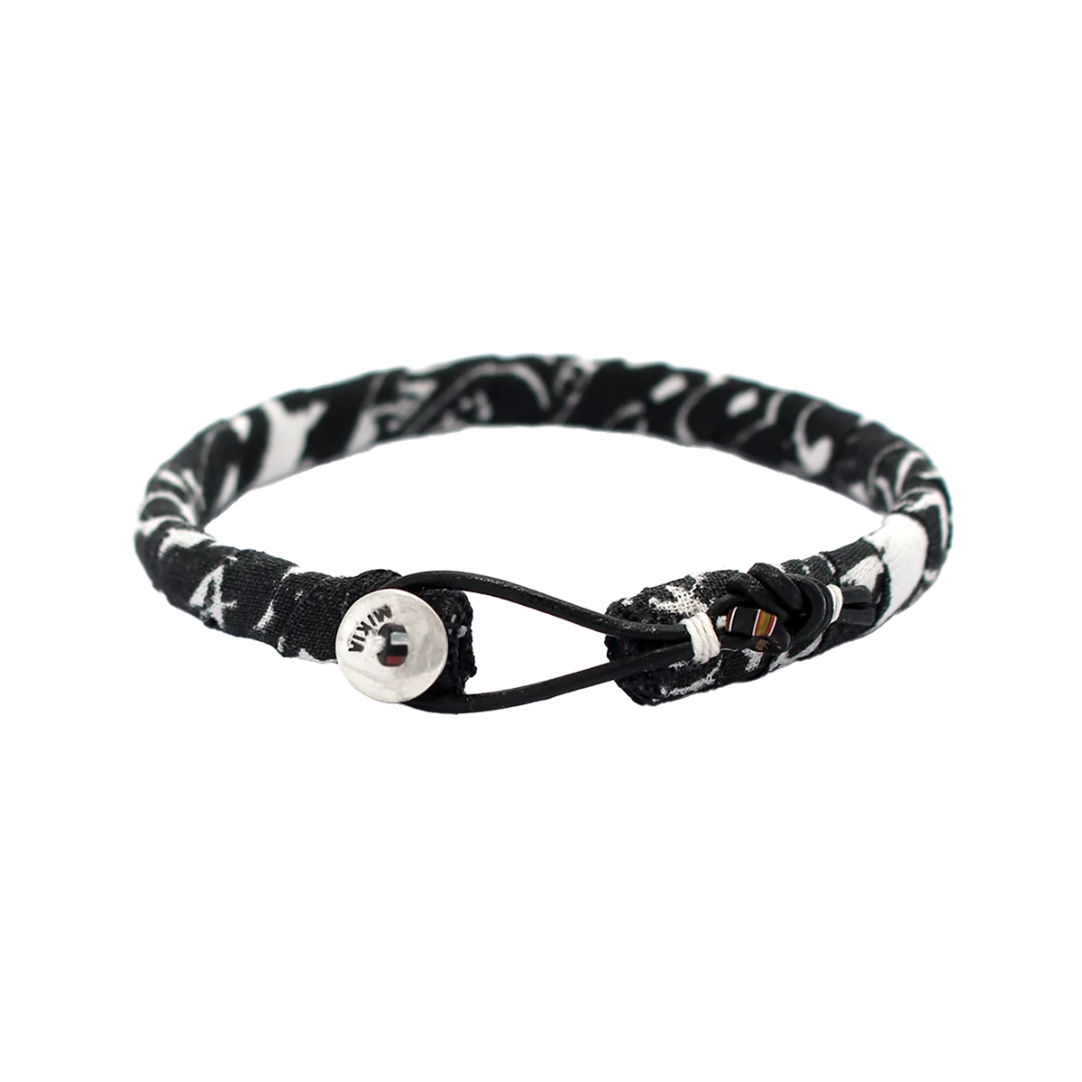 Mikia Bandana Bracelet Black