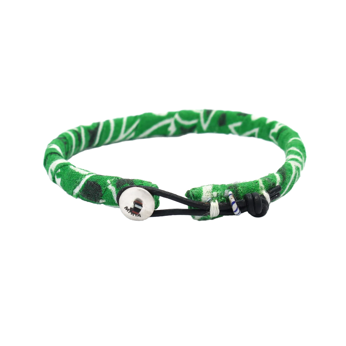 Mikia Bandana Bracelet Green