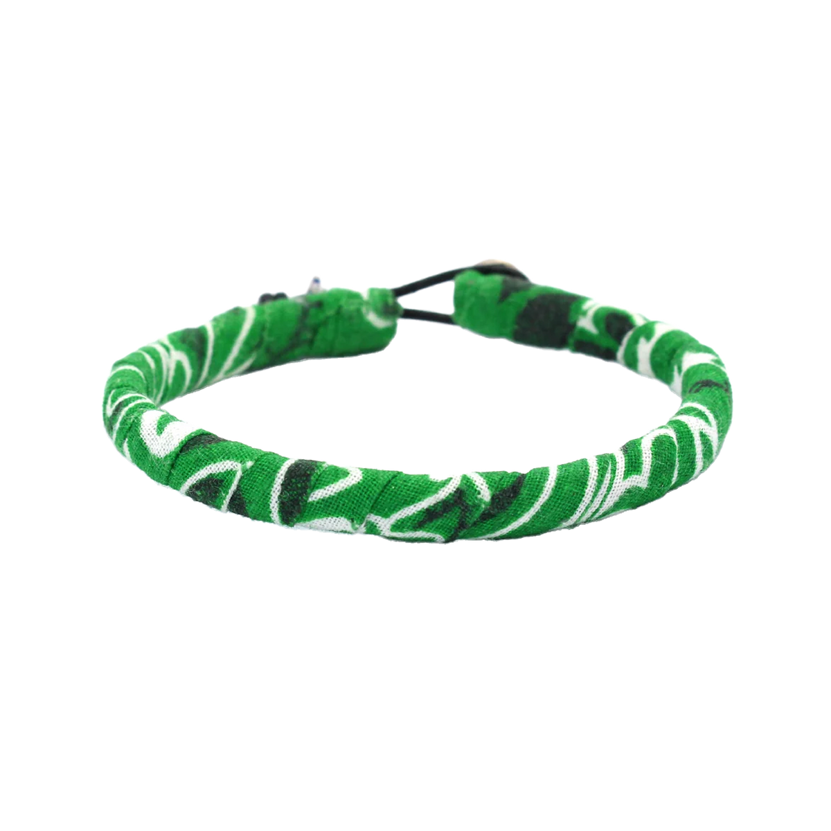 Mikia Bandana Bracelet Green