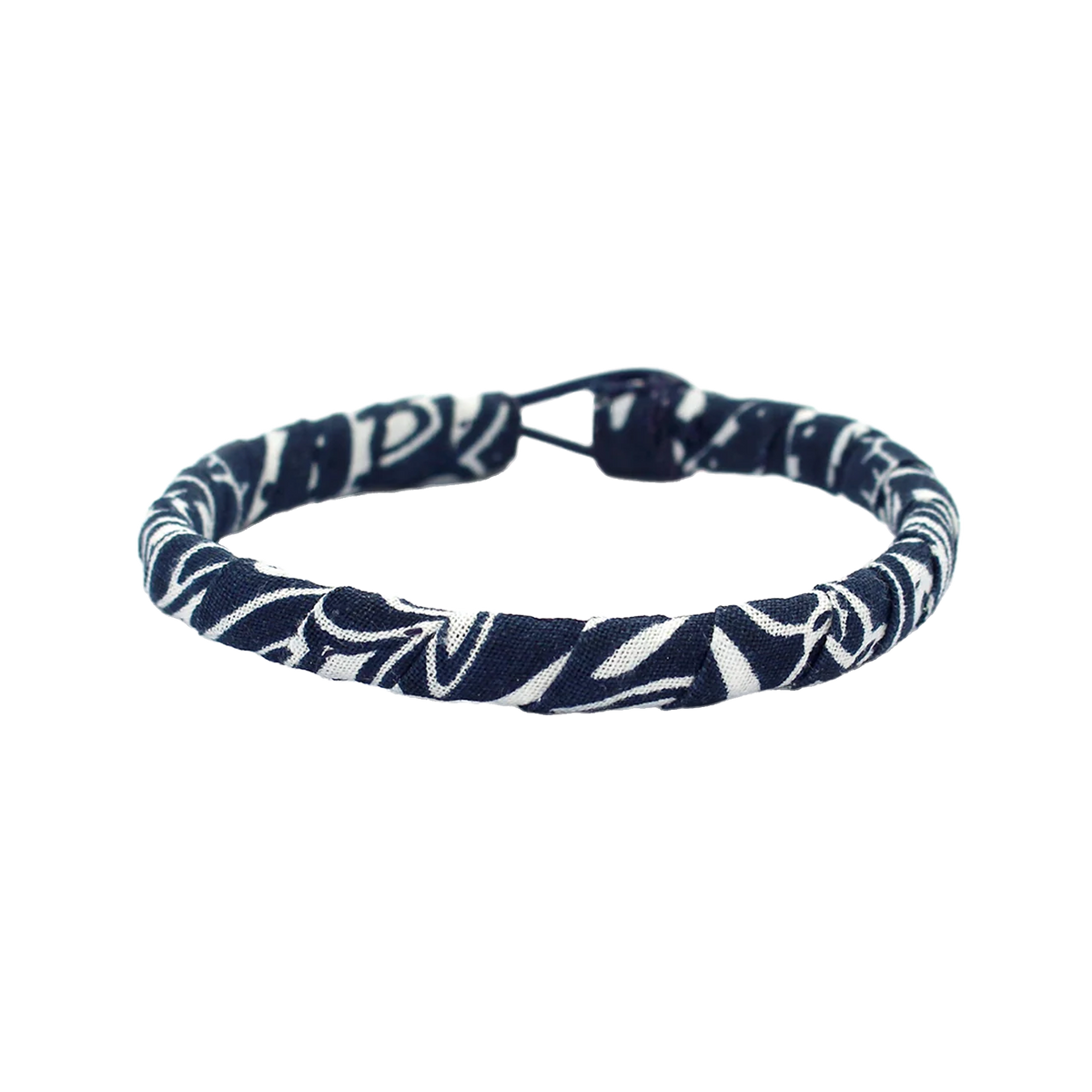 Mikia Bandana Bracelet Navy