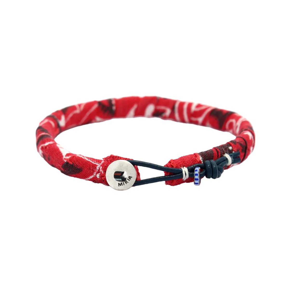 Mikia Bandana Bracelet Red