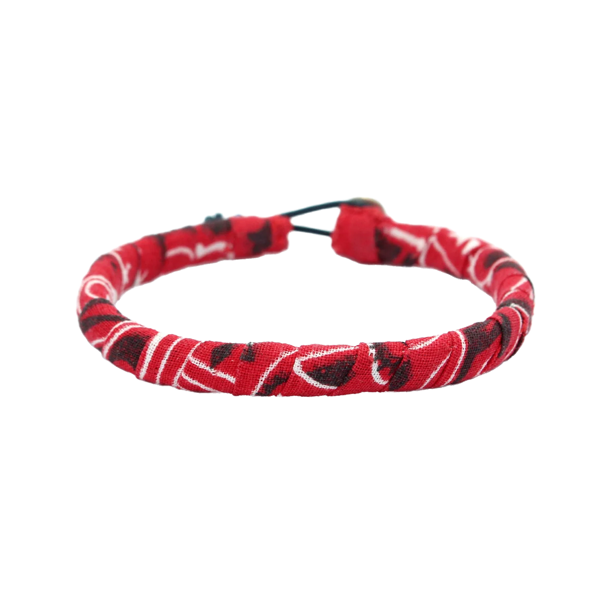 Mikia Bandana Bracelet Red