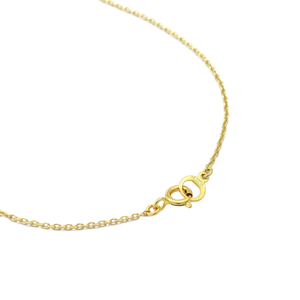 Mikia Camel Necklace Gold Racing Green