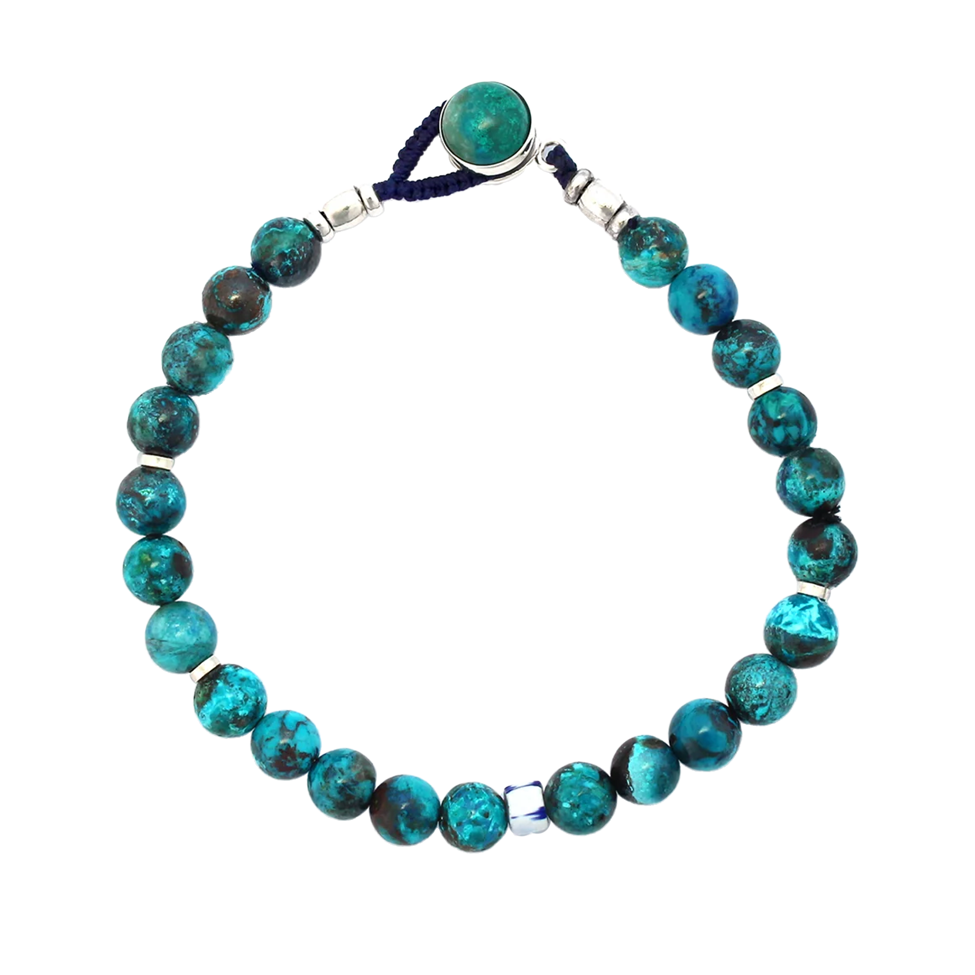 Mikia Circle8 Bracelet Chrysocolla/Chrysocolla