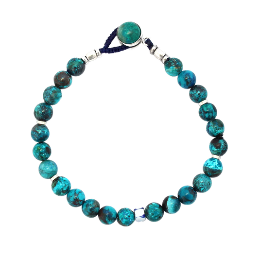 Mikia Circle8 Bracelet Chrysocolla/Chrysocolla