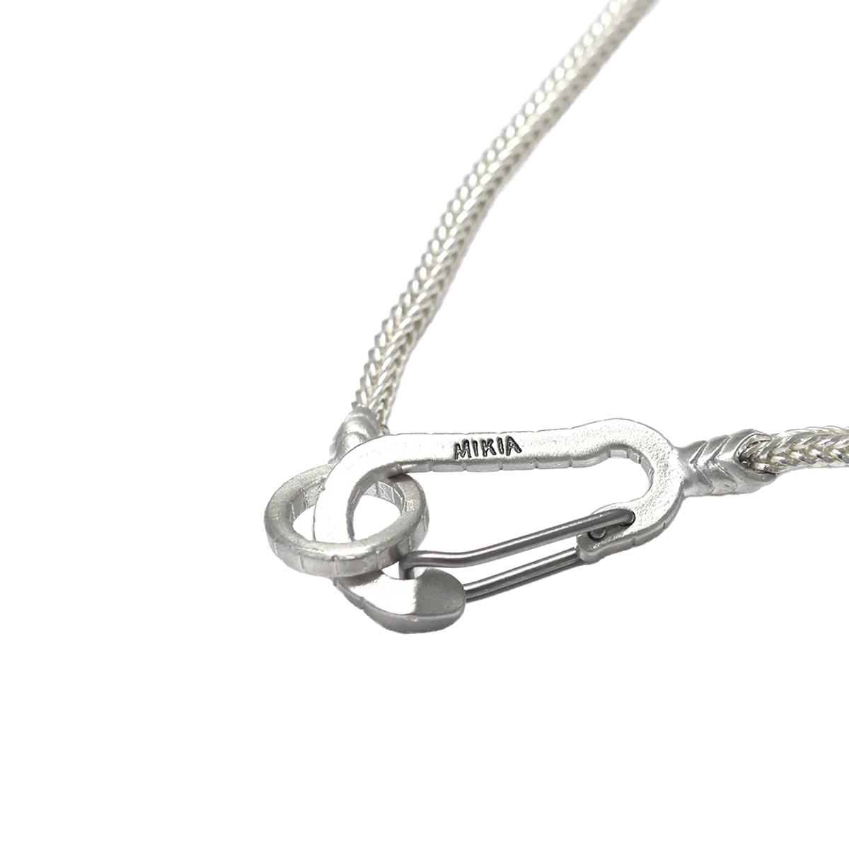 Mikia Snake Karabiner Silver 925
