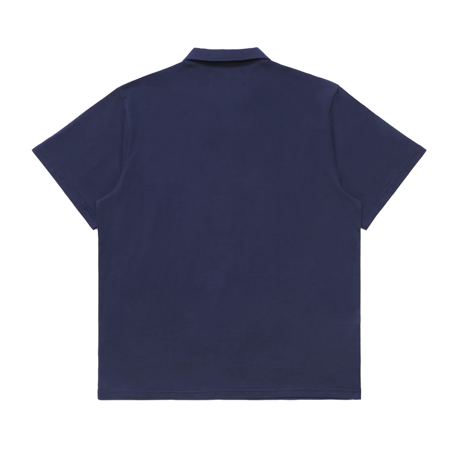 Metalwood Mini Metal Logo Polo Navy