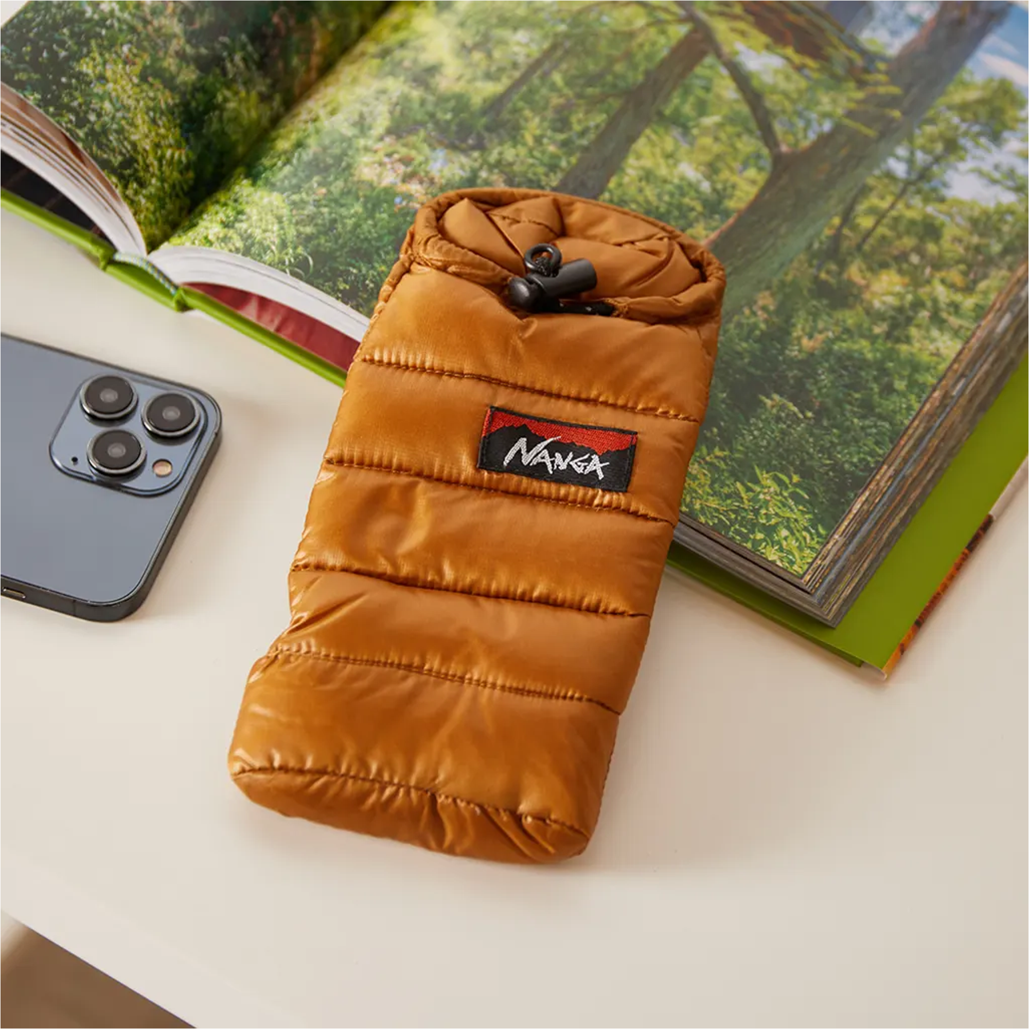Nanga Mini Sleeping Bag Phone Case Gold
