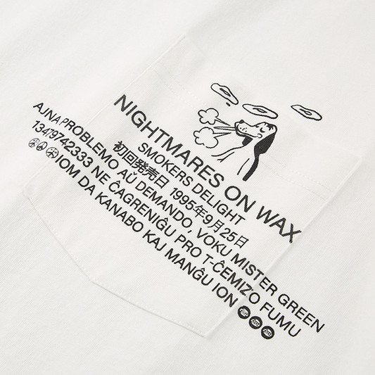 Mister Green Esperanto Pocket T-shirt White