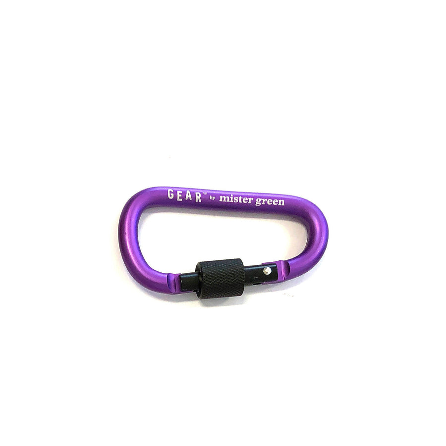 Mister Green Gear Carabiner Purple