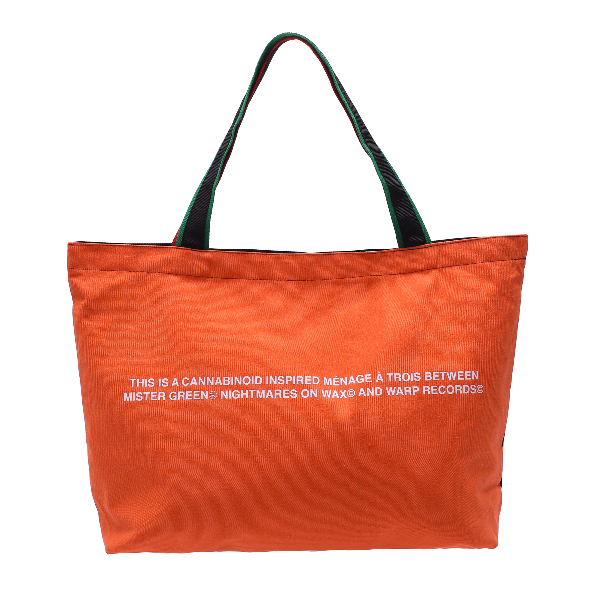 Mister Green Worldwide Tote Black/Orange