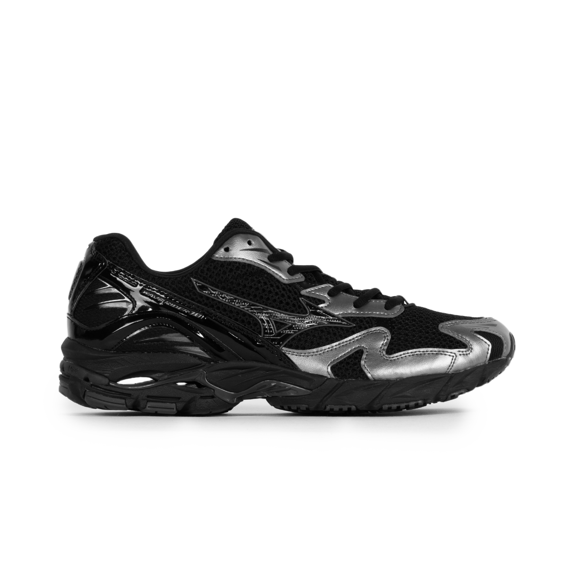 Mizuno Wave Rider 10 Black/Blk Sand/Metallic Gray D1GA261601