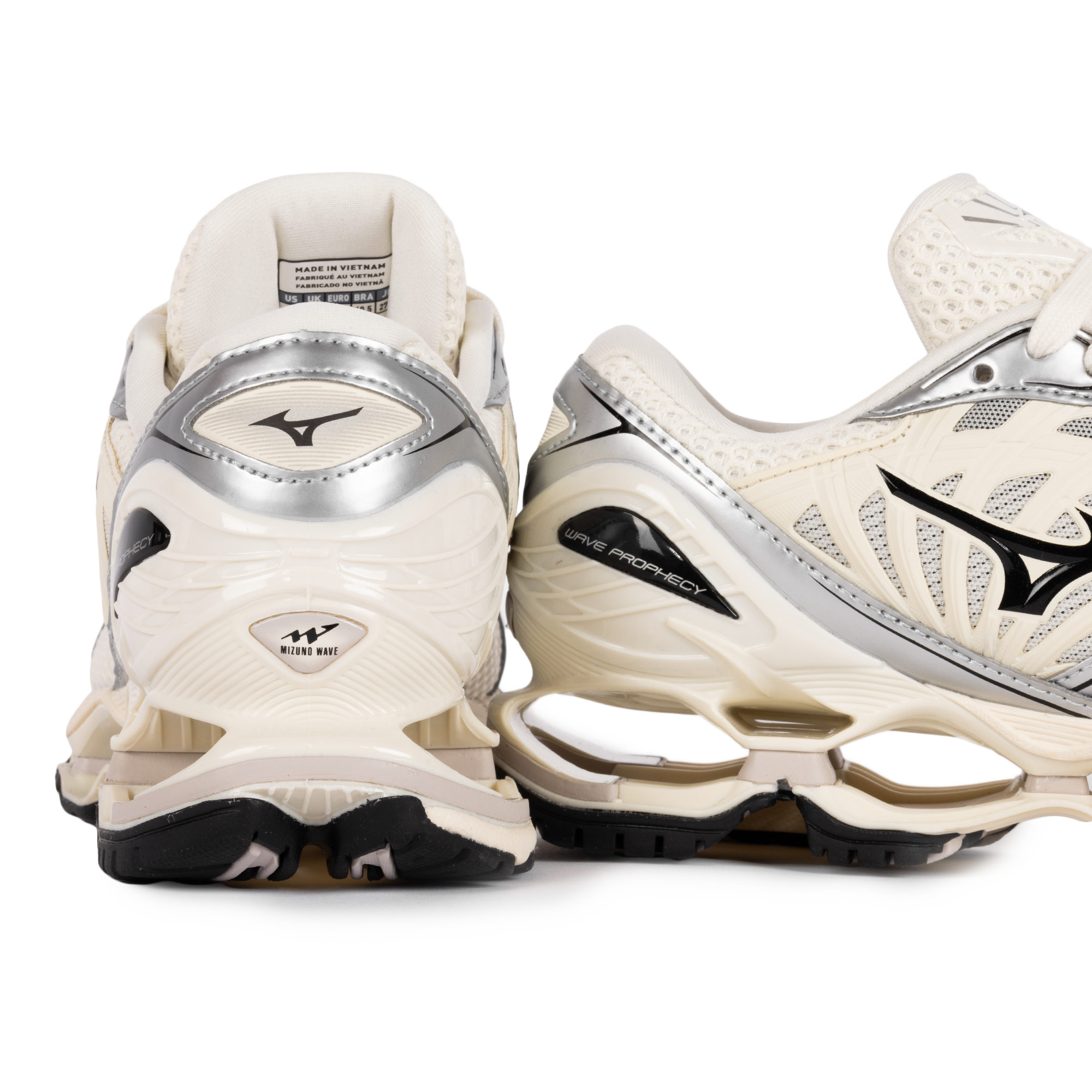Mizuno Wave Prophecy LS Pristine/Black/Silver D1GA251101