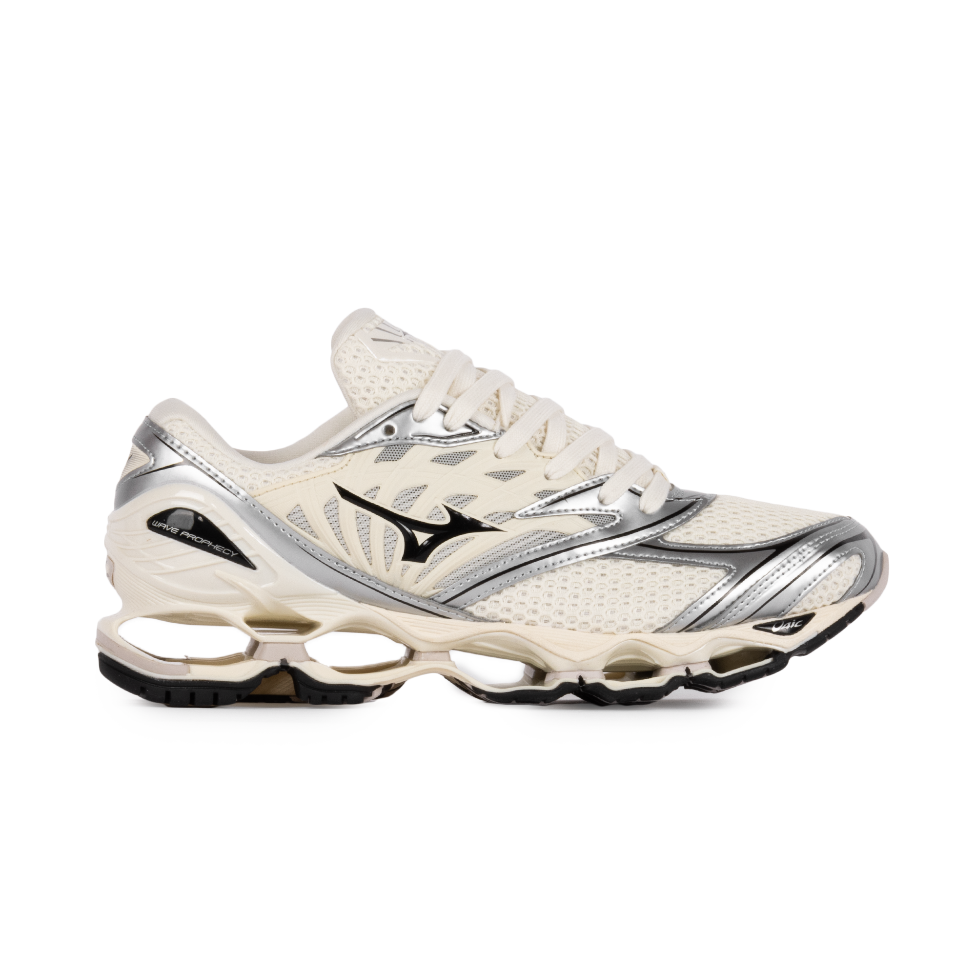 Mizuno Wave Prophecy LS Pristine/Black/Silver D1GA251101