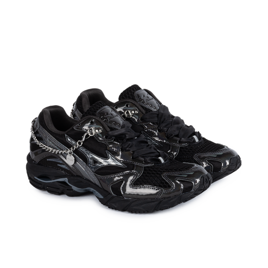 Mizuno Wave Rider 10 Jewels Black/Black Sand/Quiet Shade D1GA260E02