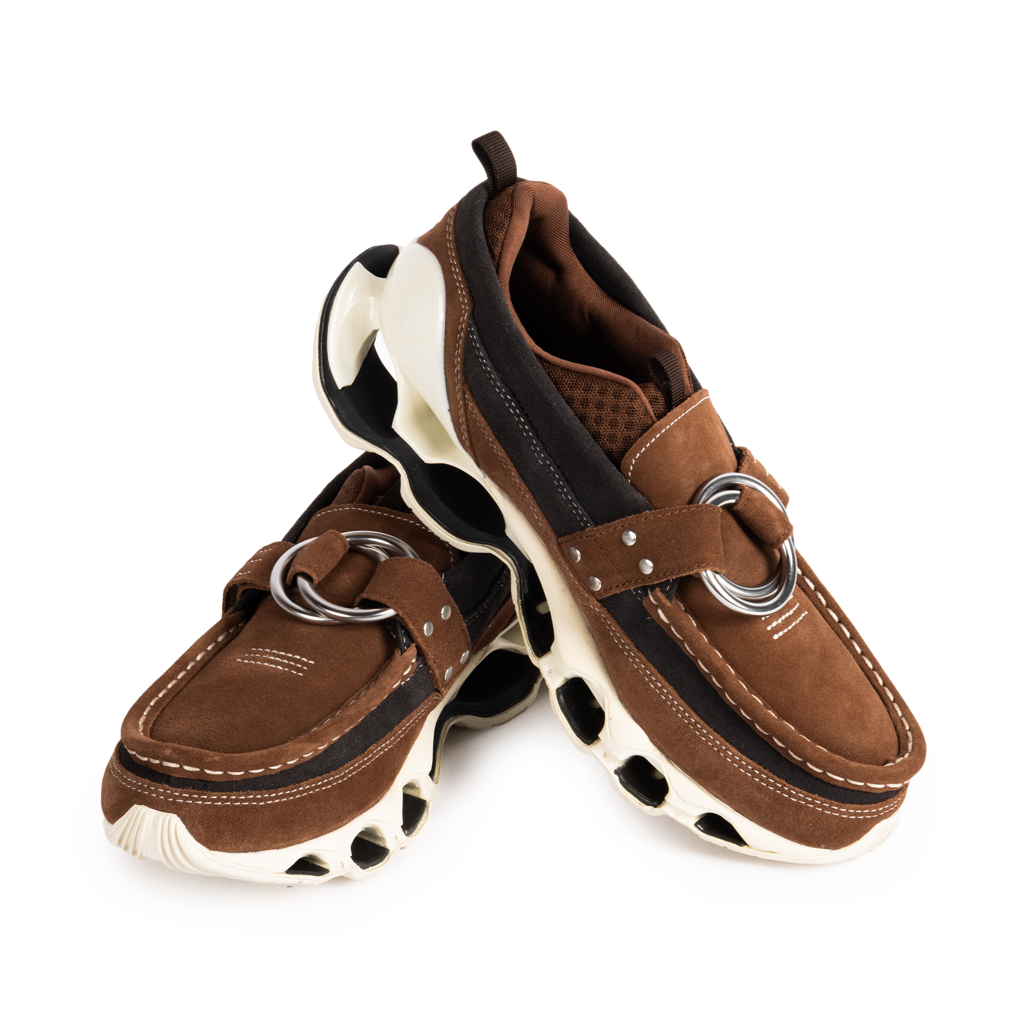Mizuno x Setsumasa Kobayashi Wave Prophecy Ring MOC Brown D1GD261901